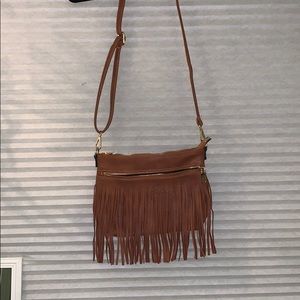 Long strap boho purse